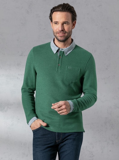 Herren Sweater Warm Strickpullover Hemdkragen Sweatshirt Pulli Freizeit Slim Top 