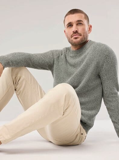 Mouline Pullover Khaki