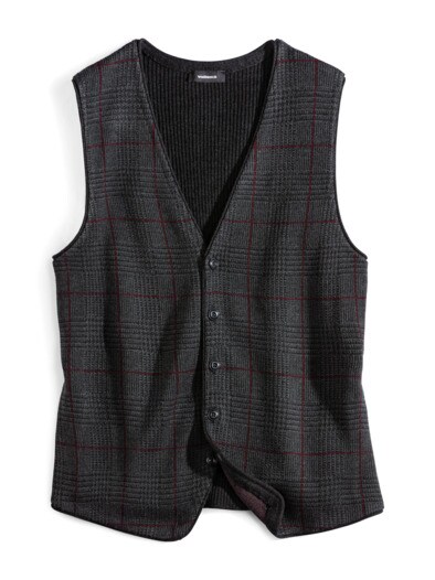 Karo-Strickweste Gentleman Karo-Strickweste Gentleman
