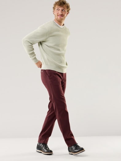 Komfort Ripp-Pullover Stein