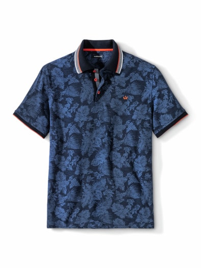 Pique-Polo Tropical Marine