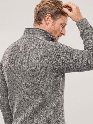 Thermo Troyer aus Wollmischung Sand
