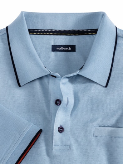 Freizeit-Polo Summer Spice Hellblau