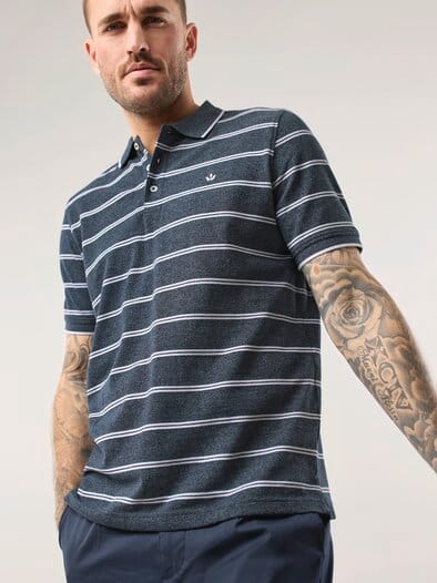 Bi-Colour Polo Marine