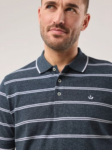 Bi-Colour Polo Marine