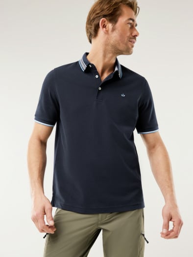 Quick Dry Polo Marine