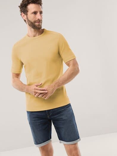 Das zu schade für drunter-Shirt Gelb