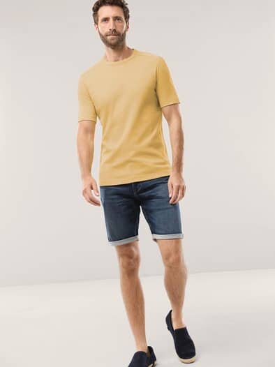 Das zu schade für drunter-Shirt Gelb