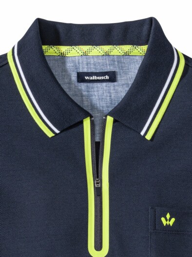 Thermoleicht-Polo Zip and Go Marine