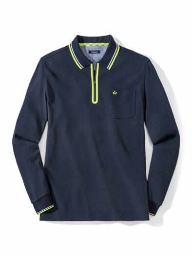 Thermoleicht-Polo Zip and Go Marine