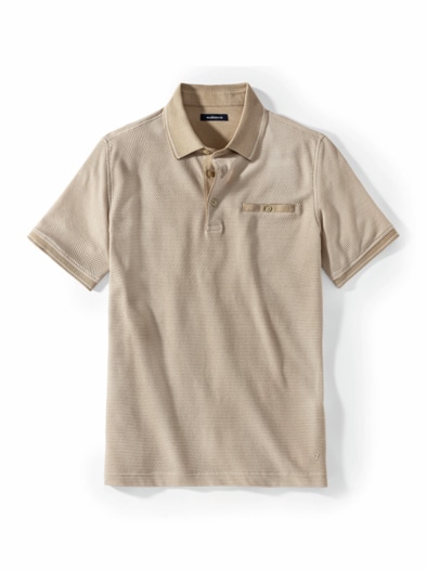 Extraglatt-Polo Bestklima Safrai Beige