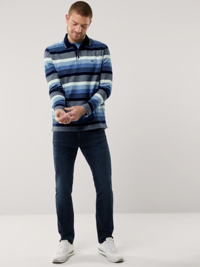 Thermopolo Supersoft Streifen Blau