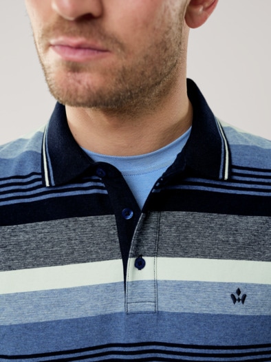 Thermopolo Supersoft Streifen Blau