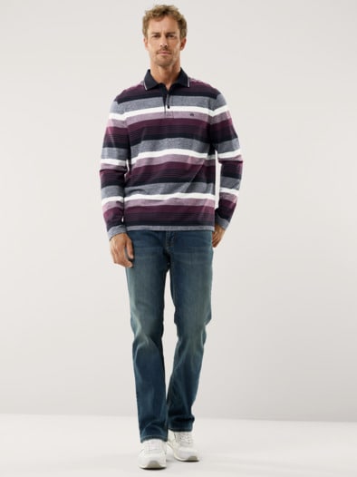 Thermopolo Supersoft Streifen Purple