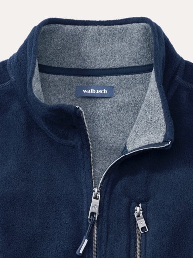 Huskyfleece Jacke Marine