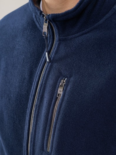 Huskyfleece Jacke Marine