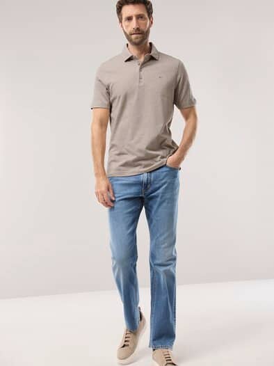 Cottolino Hemdenpolo Safari Beige