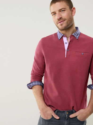 Hemdpullover 2.0 Rot