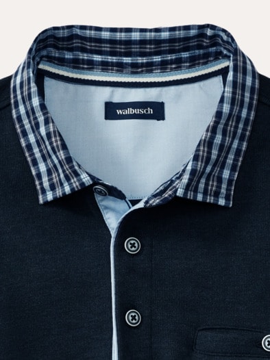 Hemdpullover 2.0 Marine