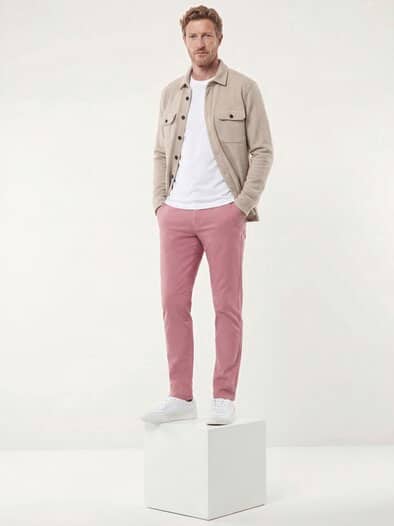 Overshirt mit Struktur Natur