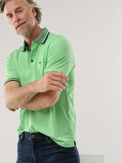 Comfort Stretch Polo Minze