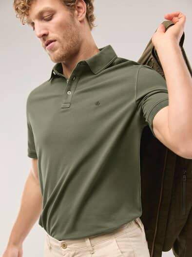 Überfärber Polo Khaki