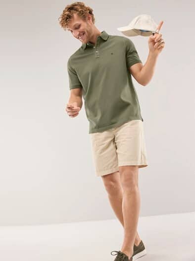 Überfärber Polo Khaki