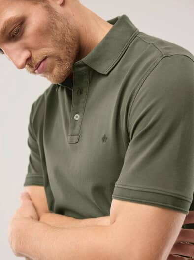 Überfärber Polo Khaki