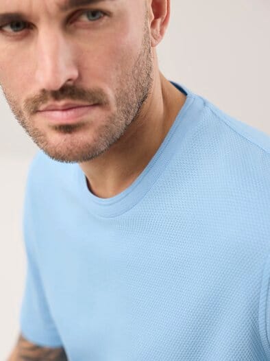 Struktur T-Shirt Chambray