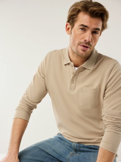 Pique-Polo Pima Cotton Natur