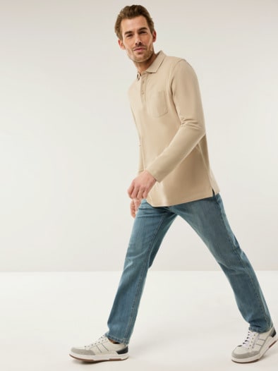 Pique-Polo Pima Cotton Natur