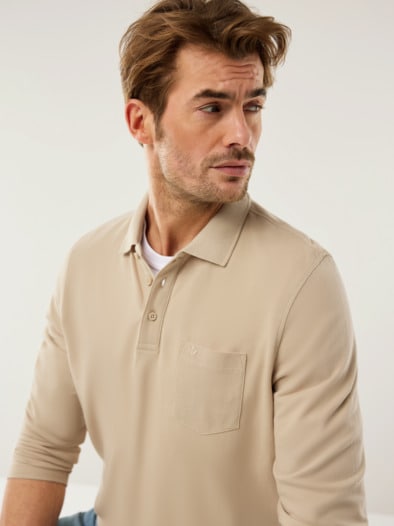 Pique-Polo Pima Cotton Natur