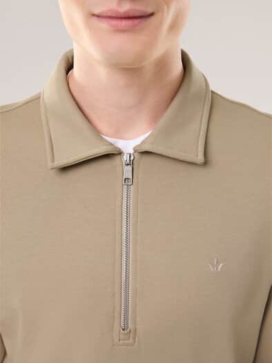 Polo Sweat Sand