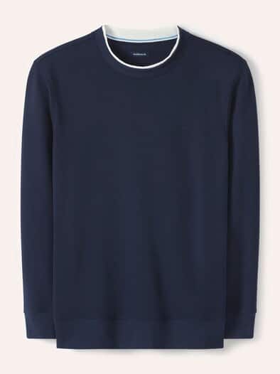 Leicht-Sweatshirt Marine