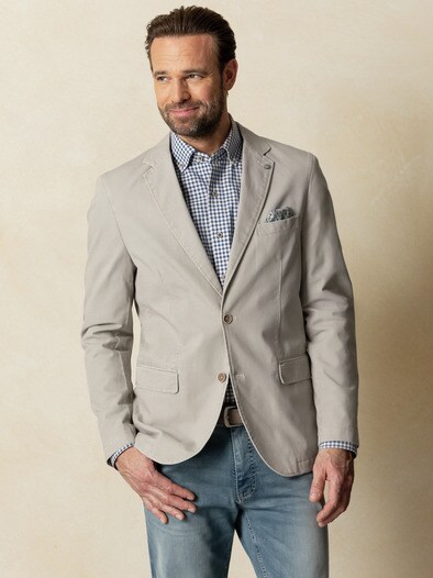 Sommer Sakko Havanna Beige Walbusch