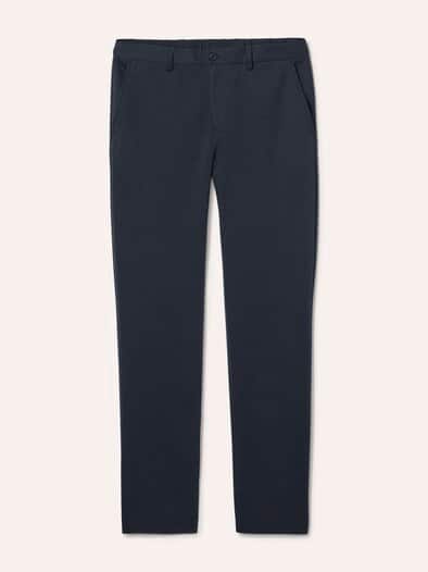 Chino aus elastischem Material Marine