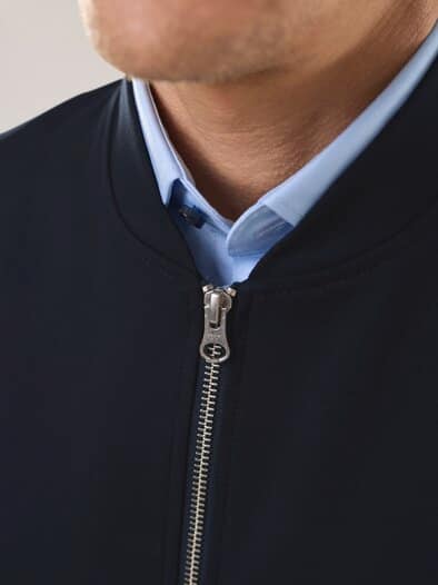 Blouson mit Stehkragen Marine