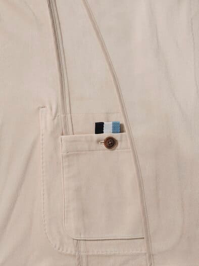 Microvelours Sakko Beige