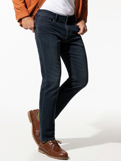 Jeans Sattlerstich Blue Black
