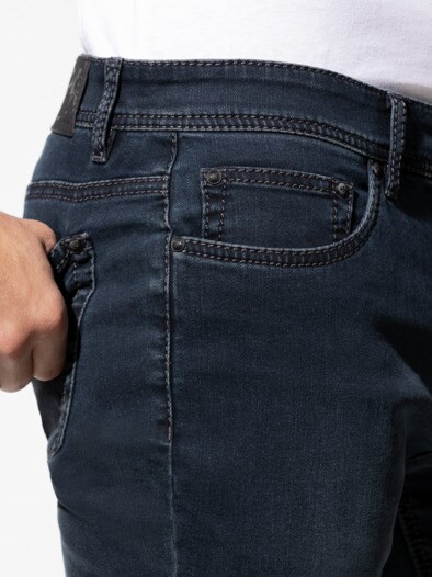 Jeans Sattlerstich Blue Black