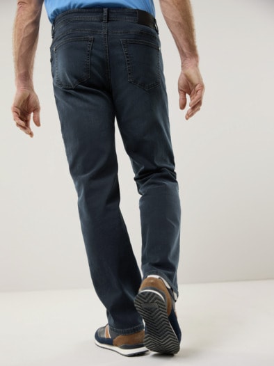 Jeans Sattlerstich Blue Black