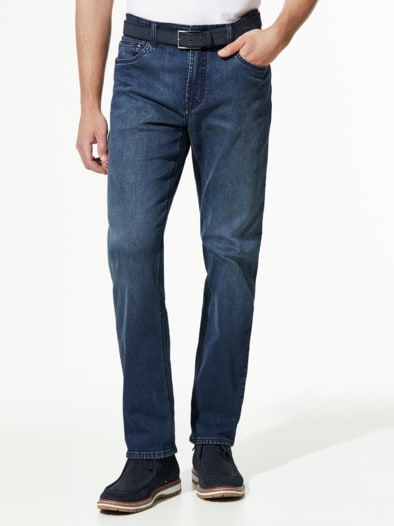 Jeans Sattlerstich Blue