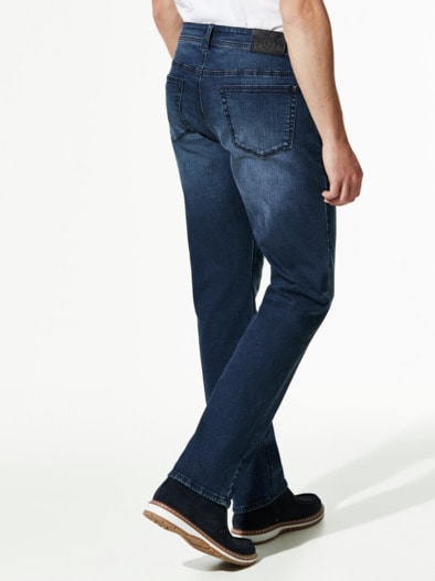 Jeans Sattlerstich Blue