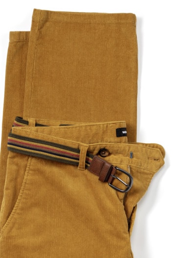 Gürtel-Cord Chino Safran