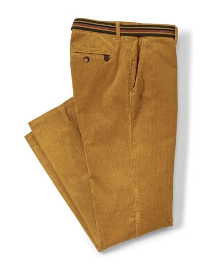 Gürtel-Cord Chino Safran