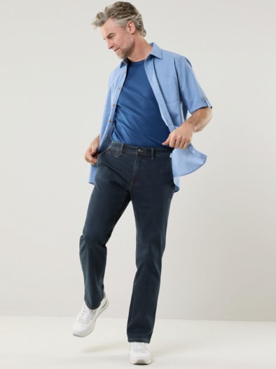 Husky-Jeans Chino Dark Blue
