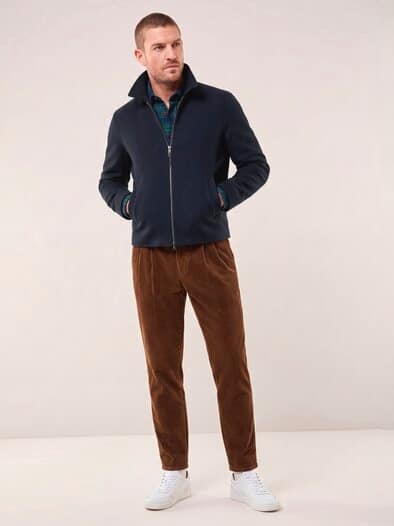 Doubleface Blouson Marine