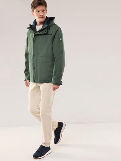 Aquastop Jacke 2 in 1 Oliv