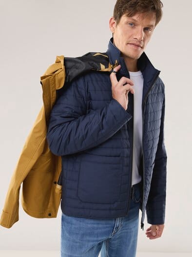 Aquastop Jacke 2 in 1 Gelb