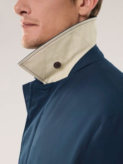 Baumwoll Mantel 2 in 1 Marine